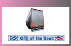 zástěra zadní--2400x350-KING OF THE ROAD-bílá-modré písmo 