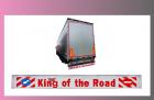 zástěra zadní--2400x350-KING OF THE ROAD-bílá-červené písmo 
