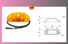 LED-PRO-CAN-světlo oranž.12V +0,5m kabel 