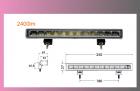 reflektor pracovní LED-PRO-DRIVE II 12/24V- 2400Lm - délka 350mm 