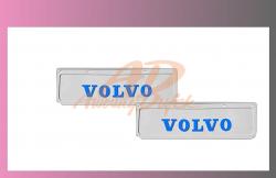 zástěra kola VOLVO 600x180-pár-přední-bílá-modré písmo 