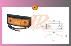světlo LED-PRO-SML oranž.10-32V/1,3W 