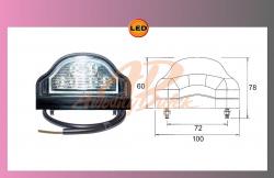 osvětlení SPZ-LED 24V +kabel 0,5m 