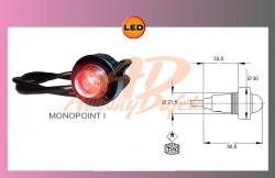 LED-MONOPOINT I-červené 24V 