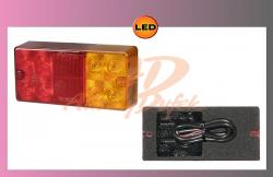 lampa zadní-LED-12/24V+0,5m kabel  - 1