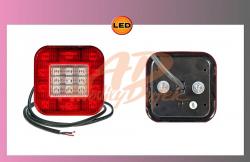 lampa zadní LED-12/24V,PRO-M-ROAD  - 1