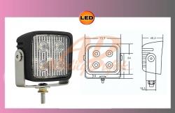 reflektor pracovní/couvací LED-PRO-FIELD 9-32V- 800Lm 