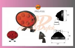 světlo mlhové-LED PRO-FOG-12/24v-červené 
